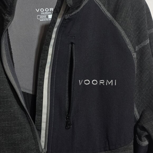 VOORMI Made in USA Men's Access NXT 1/4 Zip Pullover - Gunmetal Gray - Sz M* - Picture 3 of 6